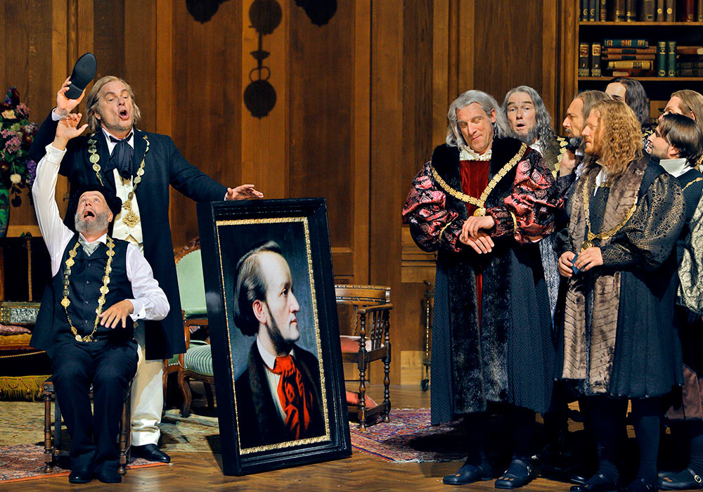 Barrie Kosky's production of Die Meistersinger von Nürnberg. Photo: Enrico Nawrath / Bayreuth Festival