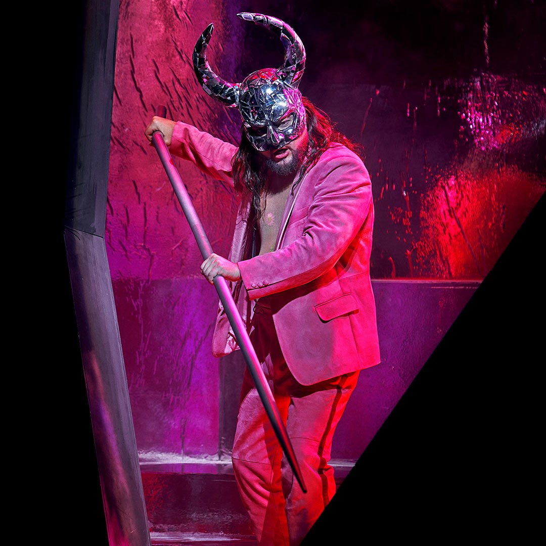 Jordan Shanahan as Klingsor in Parsifal, Bayreuth 2023