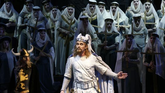 Klaus Florian Vogt as Lohengrin