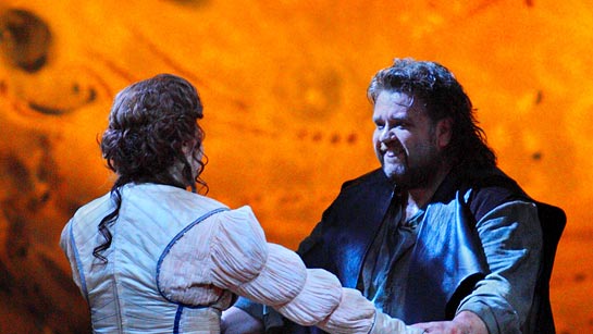 Johan Botha as Siegmund at the Bayreuth Festival