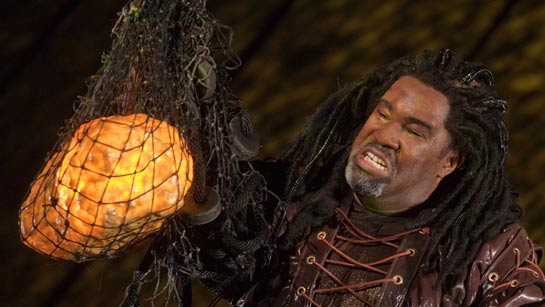 Eric Owens as Alberich. /Metropolitan Opera