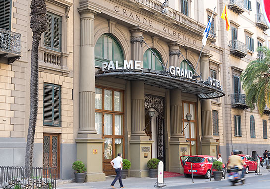 Hôtel des Palmes - now: Grand Hotel Et Des Palmes, Palermo, Sicily