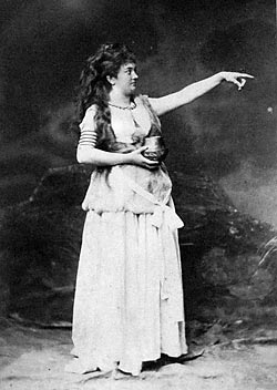 Josephine Scheffsky as Siegline in Die Walküre 1876