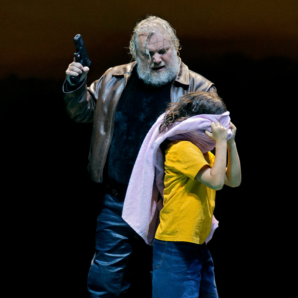 Olafur Sigurdarson as Alberich. (Photo: Enrico Nawrath, Bayreuter Festspiele)